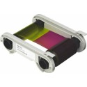 Ruban d\'impression couleurs imprimantes Edikio Flex et Duplex carte PVC