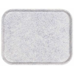 Plateau polyester granit bleu 46 x 36 cm - par 20