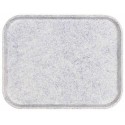 Plateau polyester granit bleu 46 x 36 cm - par 20