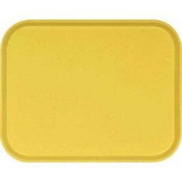 Plateau polyester ananas 46 x 36 cm - par 20
