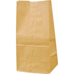 Sac kraft brun 340x180+110mm/500