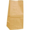 Sac kraft brun 40 x 20 + 16 cm - par 500
