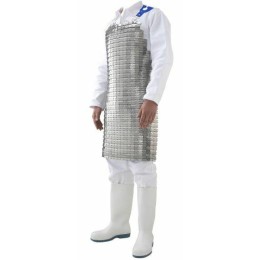 Tablier de protection plaquettes inox 55 x 80 cm