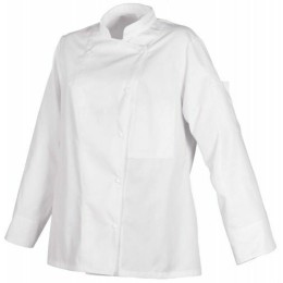 Veste femme polycoton blanche T3