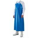 Tablier poissonnerie bleu vinyle 350 µ 115 cm