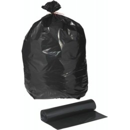 Sac poubelle éco noir 100 L 45 µ - par 200