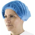 Coiffe charlotte bleue polypropylène - par 100