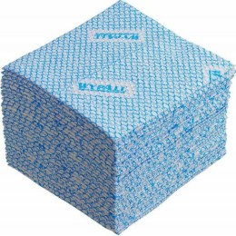Lavette gaufrée usage court Wypall x80 bleu 35,5 x 33,5 cm - par 30