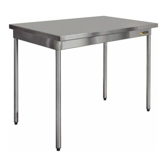Table centrale inox 120x70 cm