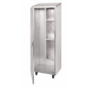 Armoire inox 1 porte avec séparation