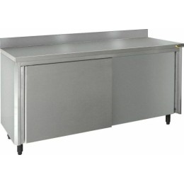 Meuble bas inox, 140x70x90cm