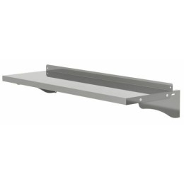 Étagère murale inox 140x40cm