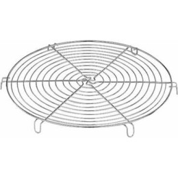 Grille ronde étame ø 30 cm