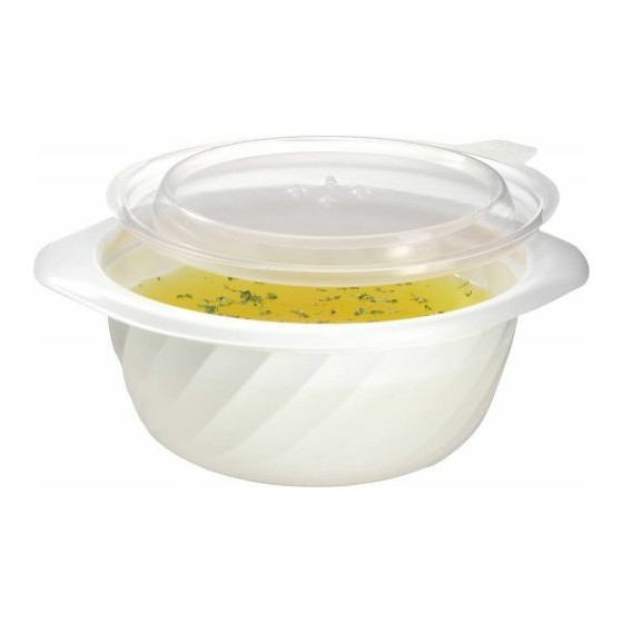Bol Salade Plastique Charnière - SML Food Plastic