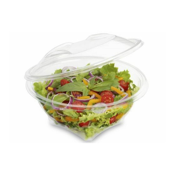 Bol salade Sekipack à couvercle déchirable 75 cl - par 200 Bol salade Sekipack à couvercle déchirable 75 cl - par 200