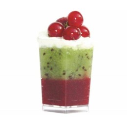 Mini verre facette PS cristal 5 cl/60