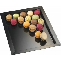 Plateau ps noir 37 x 29 x 2,2 cm - par 12