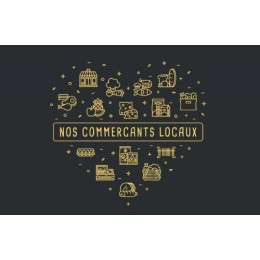 Glacière isotherme "Nos commerçants locaux" 23 L - par 20