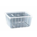 Boite Carty transparente avec couvercle PP 135 cl - par 25