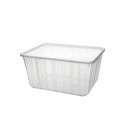 Boite Carty transparente avec couvercle PP 180 cl - par 25