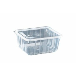 Boite Carty transparente avec couvercle PP 45 cl - par 25