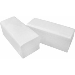 Essuie-mains ouate blanc - 2 plis - 180 feuilles /20
