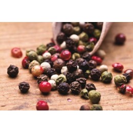 4 poivres entiers, sac de 1kg