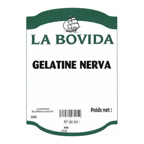 Gélatine Porcine Nerva 200 Bloom 5 kg