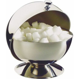 Sucrier boule inox ø 13,5 cm