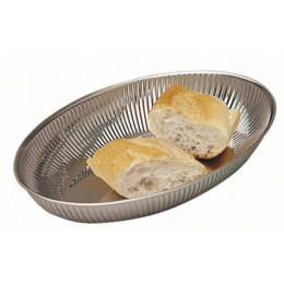 Corbeille à pain inox 30,8cm