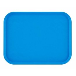 Plateau fast food PP bleu marine 46x36cm /12