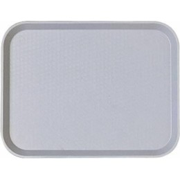 Plateau fast food PP gris 34,5x26,5cm /24
