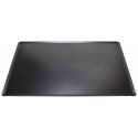 Plaque à bords pinces tôle acier noire GN 1/1 53 x 32,5 cm