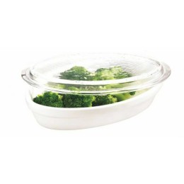 Plat ovale empilable porcelaine 19cm /6