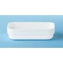 Ravier carré opal blanc verre trempé 11 x 11 cm - par 24
