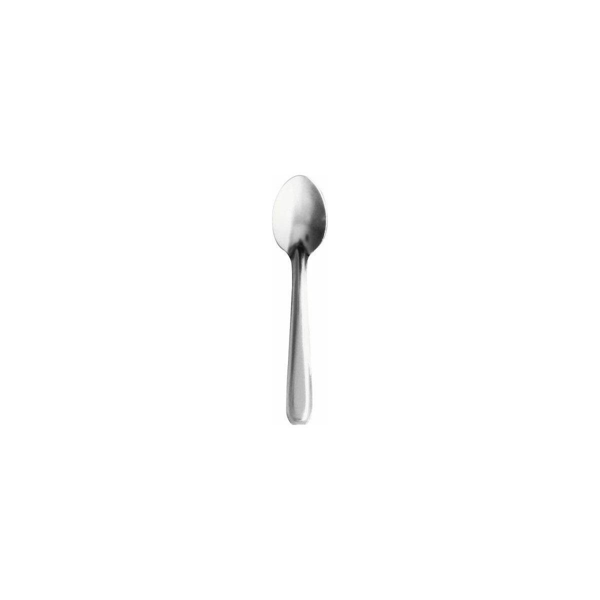 ABERT Ensemble de 12 cuillères en acier inoxydable moka