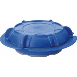 Assiette thermodynamique avec couvercle bleu ø 24 cm - par 6