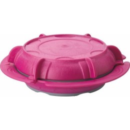 Assiette thermodynamique avec couvercle cassis ø 24 cm - par 6