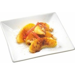 Assiette carrée carla 13,5x13,5x2cm /6
