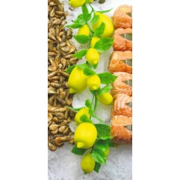 Guirlande citron 190 cm