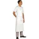 Tablier valet blanc coton 100 cm