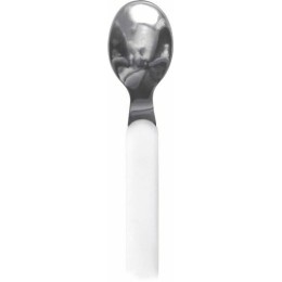 Cuillère enfant ABS blanc 14 cm - par 12