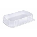 Couvercle APET pour barquette aluminium 140 ou 220 cl - par 100
