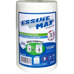 Bobine essuie-max premium 200 formats 21,5x24cm /12