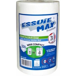 Bobine essuie-max premium 200 formats 21,5x24cm /12