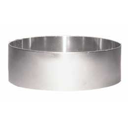 Cercle à vacherin inox ø 18 x 6 cm