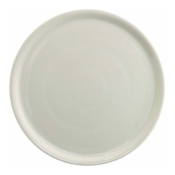 Assiette à pizza blanche en porcelaine ø 31 cm - par 6 Assiette à pizza blanche en porcelaine ø 31 cm - par 6