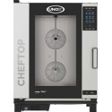 Four mixte Cheftop UNOX Plus 10 niveaux GN 1/1 + kit 1ère installation