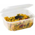 Boite à couvercle charnière PP translucide 150 cl - par 192
