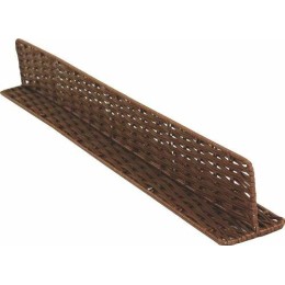 Réglette support couleur chocolat 75 x 10 x 10 cm